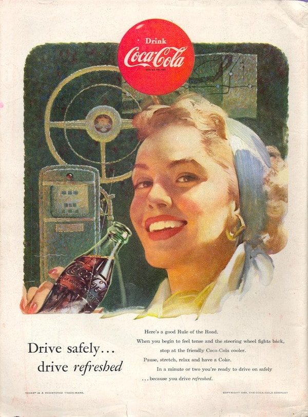 Coca Cola – Vintage Poster Design