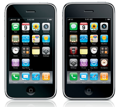 Difference of iPhone 3G and 3GS