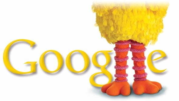 Google Doodle | Sesame Street Celebrating 40 Years!