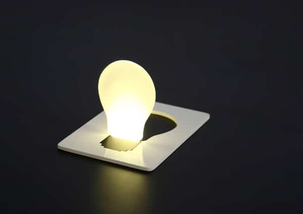 Pocket Light | Flat Light Bulb for special moments!