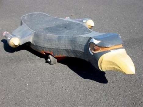 Hand Carved Skateboards | Next Generation Cool?