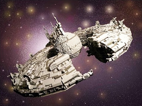 2 Years In The Making | Star Wars LEGO Space Ship