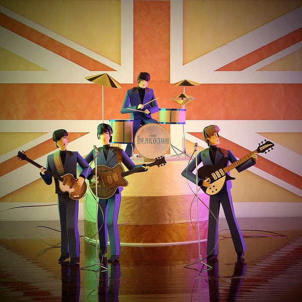 Paper Craft Celebrities: You’ve Never Seen The Beatles Like This!