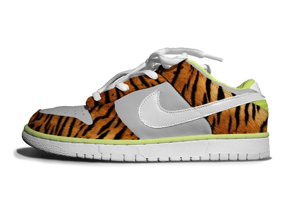 Zebra and Tiger Nike Dunks – Take Me to the Jungle