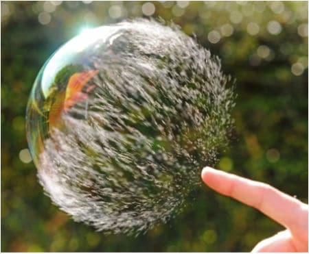 The World As Seen Through Bubbles!