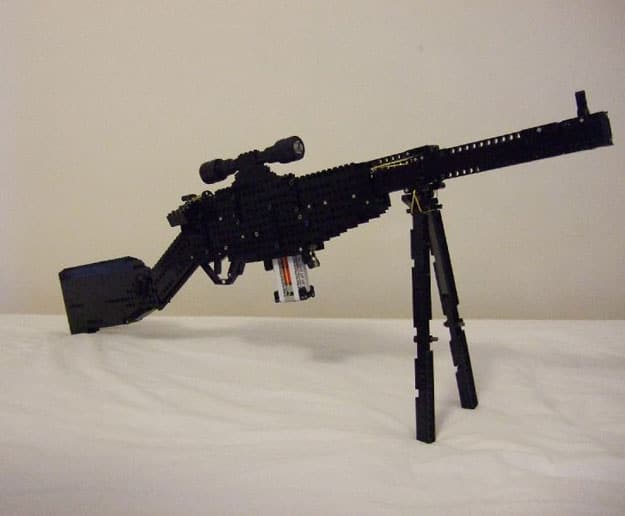 A Working Sniper Rifle Made Out Of Lego Technics