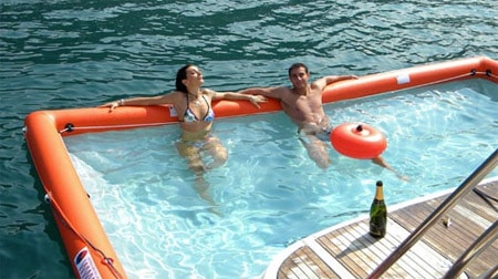 Here’s An Inflatable Pool For Your…Boat!