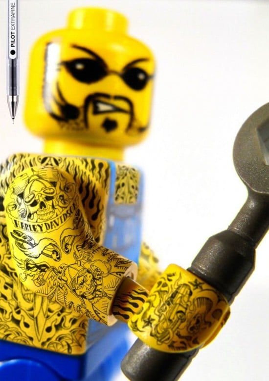 LEGO Goes Badass: The Plastic Figurines Now Have Tattoos!