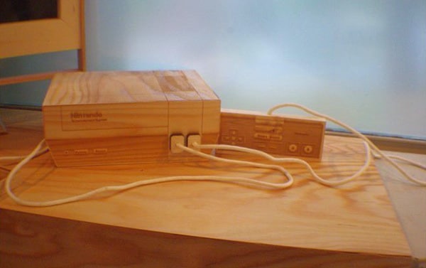 Can’t Afford A Real Nintendo Console? Buy A Wooden One!