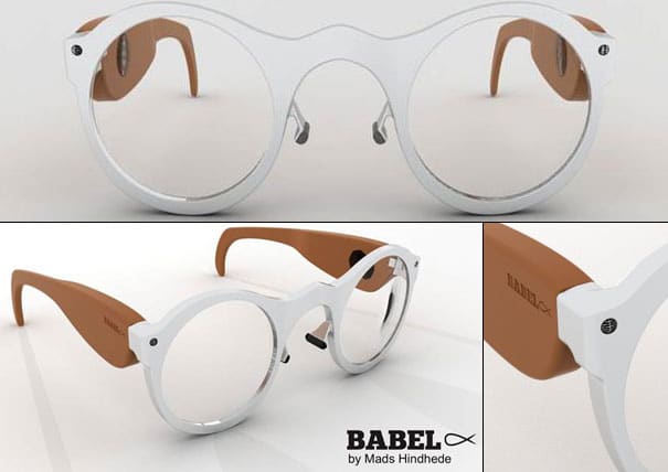 BabelFisk: Glasses That Will Text You What They Hear