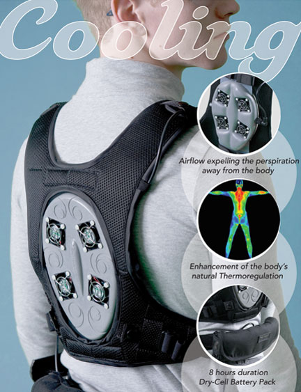 Keep Cool: New Active Personal Cooling System