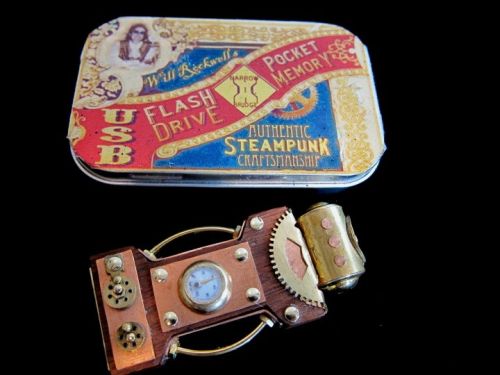 Steampunk: Amazing USB Drive From The Past