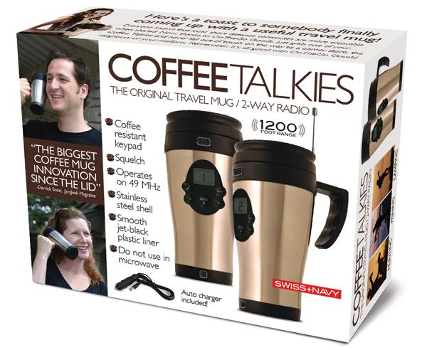 Coffee Talkies: Bring Your Java And Talk On It As Well!