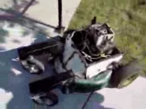17 Year Old Builds Remote Controlled Lawn Mower