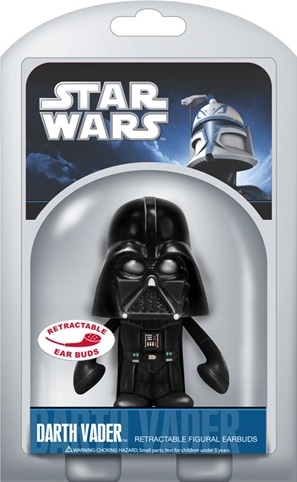 Lovable Star Wars Retractable Earbuds