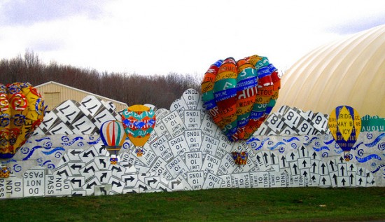 Recycled Road Signs: The Landmark Artwork In Meadville