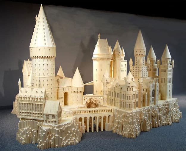 Cities Made With Over 420,000 Match Sticks