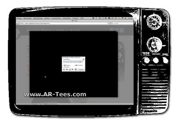AR-Tees: Augmented TV Reality On Your T-Shirt