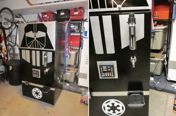 Star Wars Party Starter: Custom Made Darth Vader Beer Dispenser