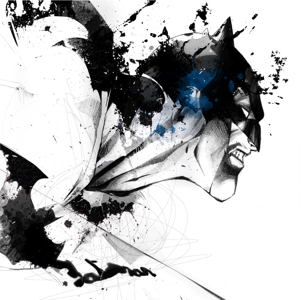 The Mesmerizing Art Of David Despau: Batman, Superman, Etc.