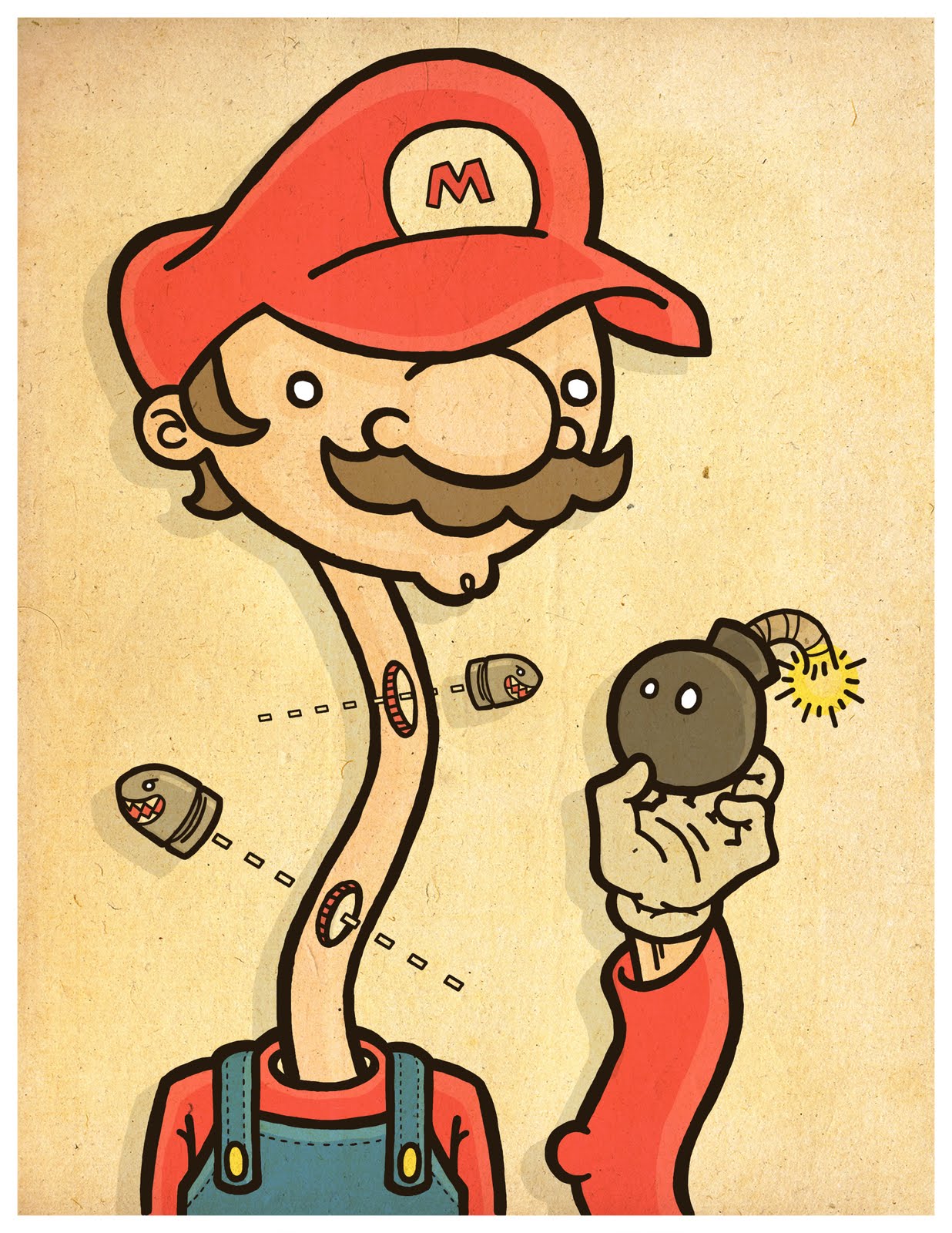 Odd Creations: Super Mario And Link In The Same Predicament