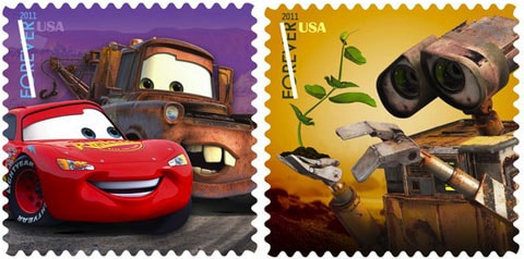 Pixar Movie Characters To Grace Postage Stamps In 2011!