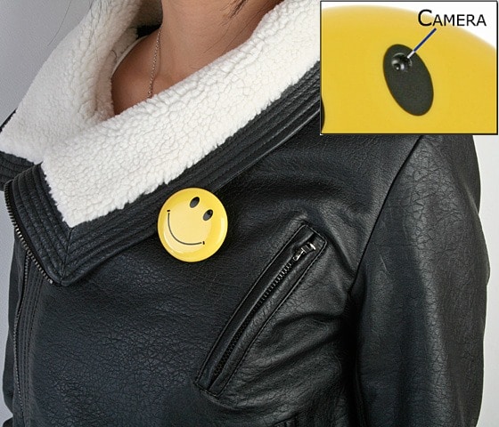 Badge Spy Camera: There’s A Secret Behind The Smile!