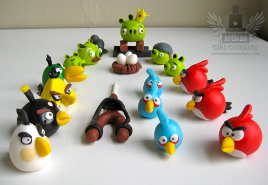 Now There Are Even Edible Angry Birds Cake Toppers