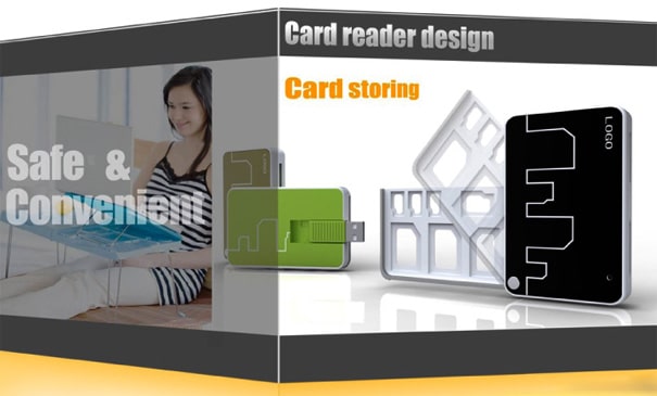 The Logo Reader Stores All Your Card Data In One Gadget