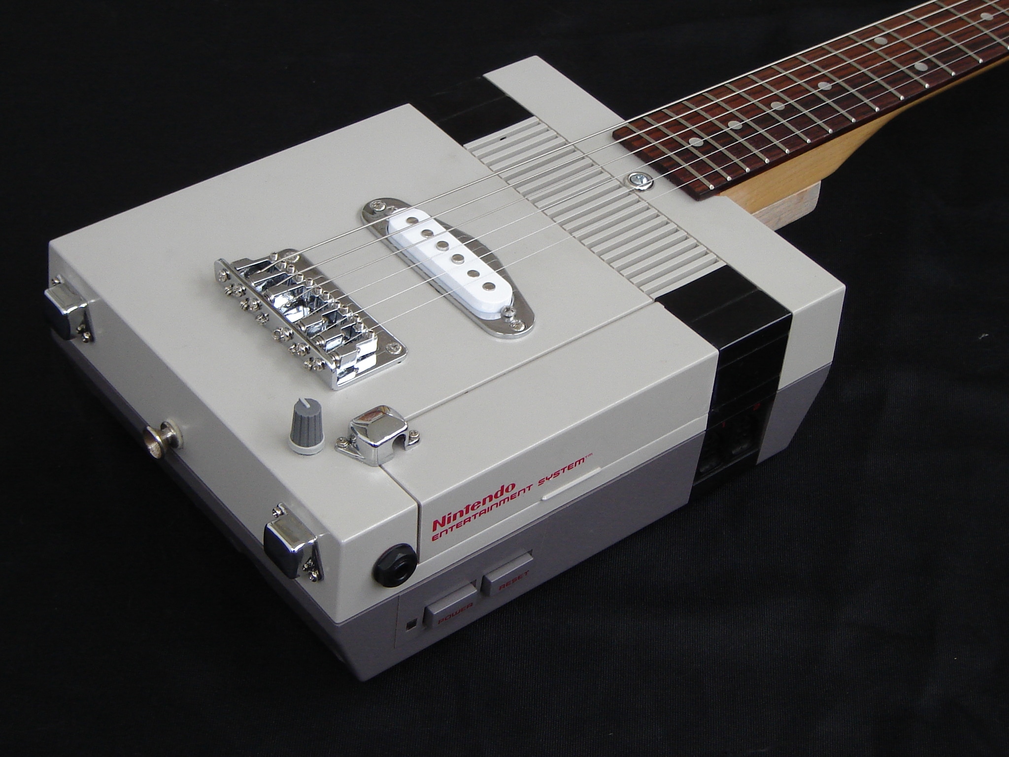 Nintendo NES Guitar: It Doesn’t Get Much More Old School