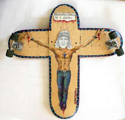 Old Skateboards Become Magnificent Peruvian Art!