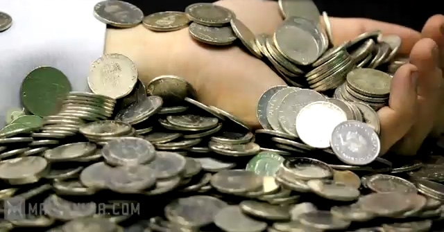 World’s Most Kick Ass Insert Coin Animation With Real Coins