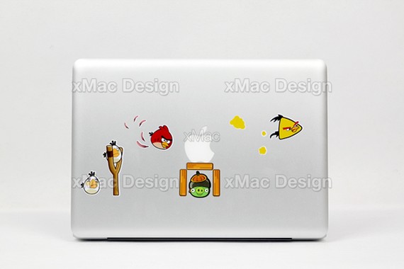 Angry Birds Laptop Decals: Keep The Fight Going