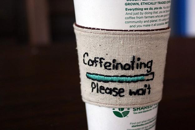 Geek Inspired Design: Cozy Coffee Cup Cuteness