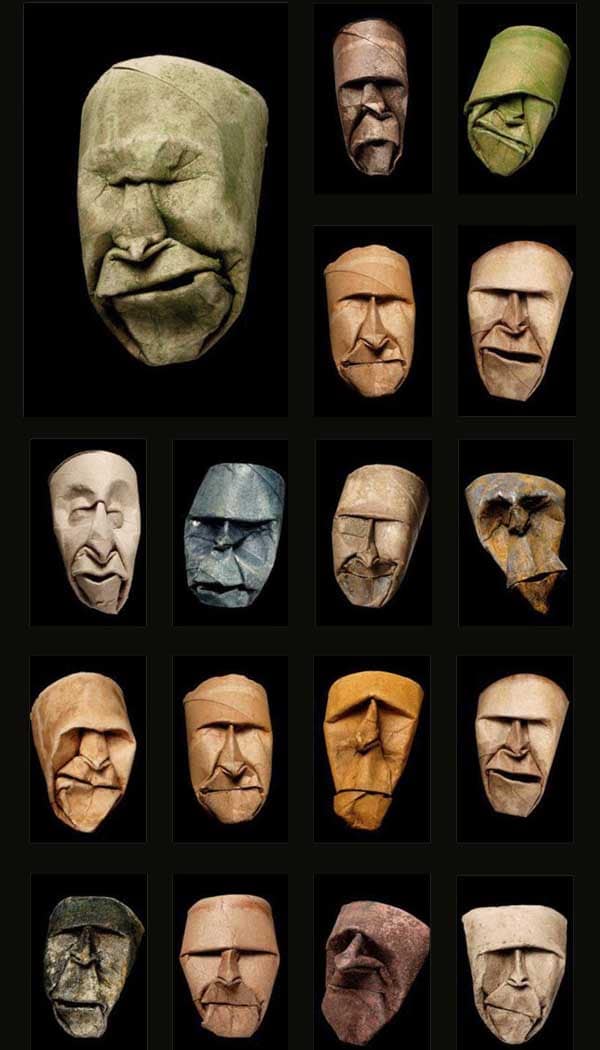 Toilet Paper Roll Faces: The Creepiest Use Of A Toilet Paper Roll Ever
