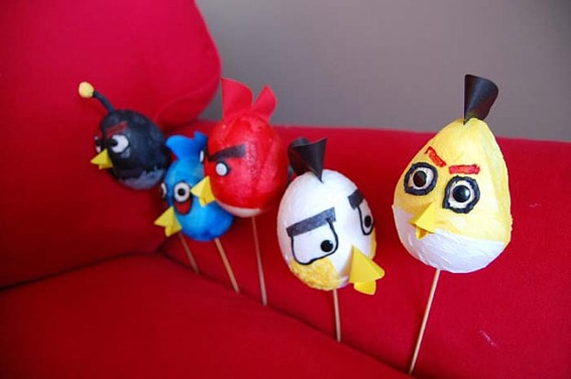 How To: Make Decorative Angry Birds Easter Eggs