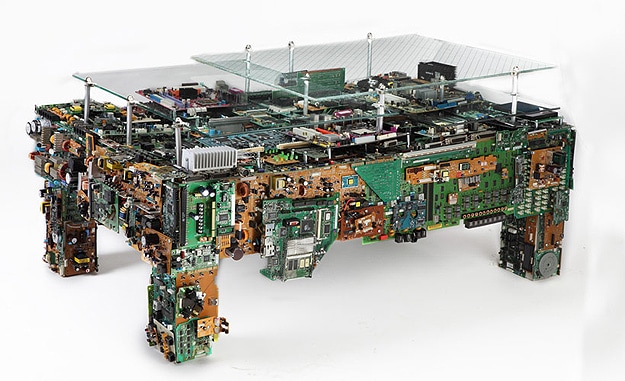 Get Your Geek On: The Circuit Board Coffee Table