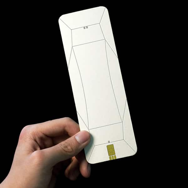 Fully Functional Paper Origami Cell Phone Design
