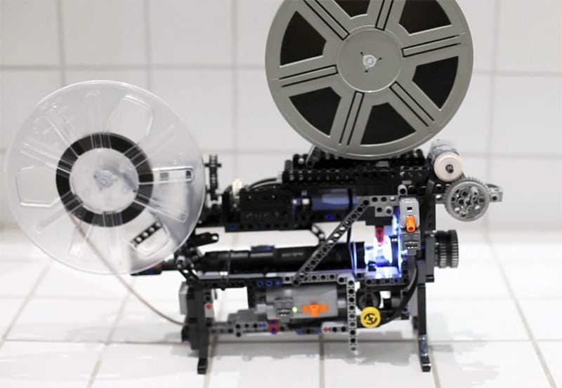 Lego Super 8 Projector: Movies Never Looked Better