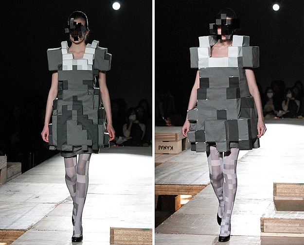 Pixel 8-Bit Fashions: For Old School Geek Divas