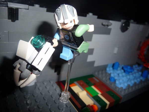 The Escape: Portal 2 Recreated In Lego