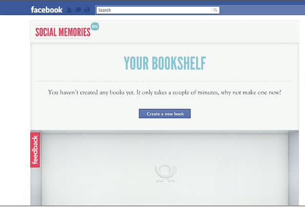 Social Memories: Turn Your Facebook Activity Into A Book