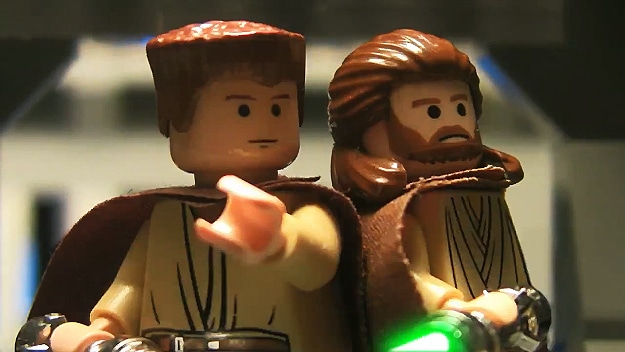Lego Stop Motion: 3 Star Wars Movies Retold In 2 Minutes