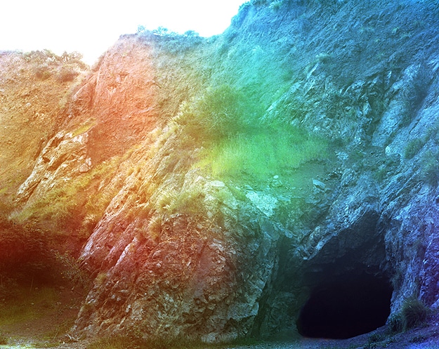 Photography: Rainbow Ghosts Inside The Bronson Caves