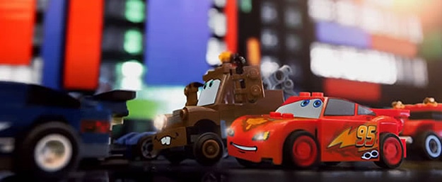 Cars 2: The Entire Trailer Recreated In Lego