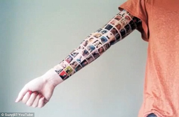 Social Media Tattoo: Put Facebook Friends On Your Arm