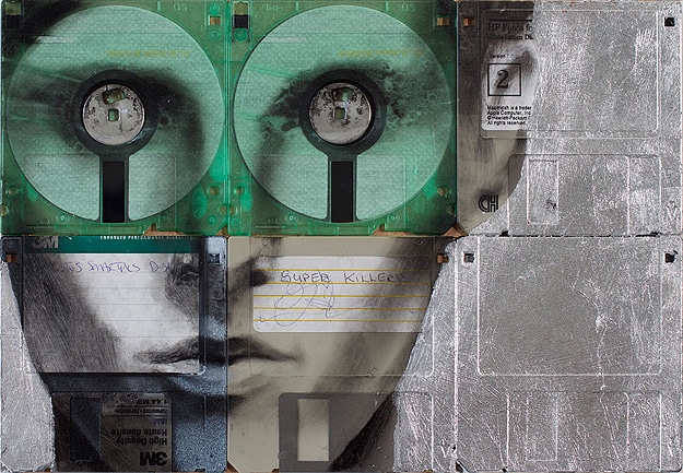Recycled Floppy Disk Art: Retro Technology Gets A New Life