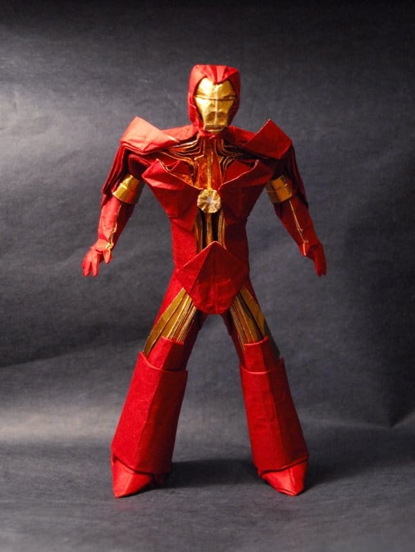 Iron Man Origami Figurine: It’s Brutally Awesome