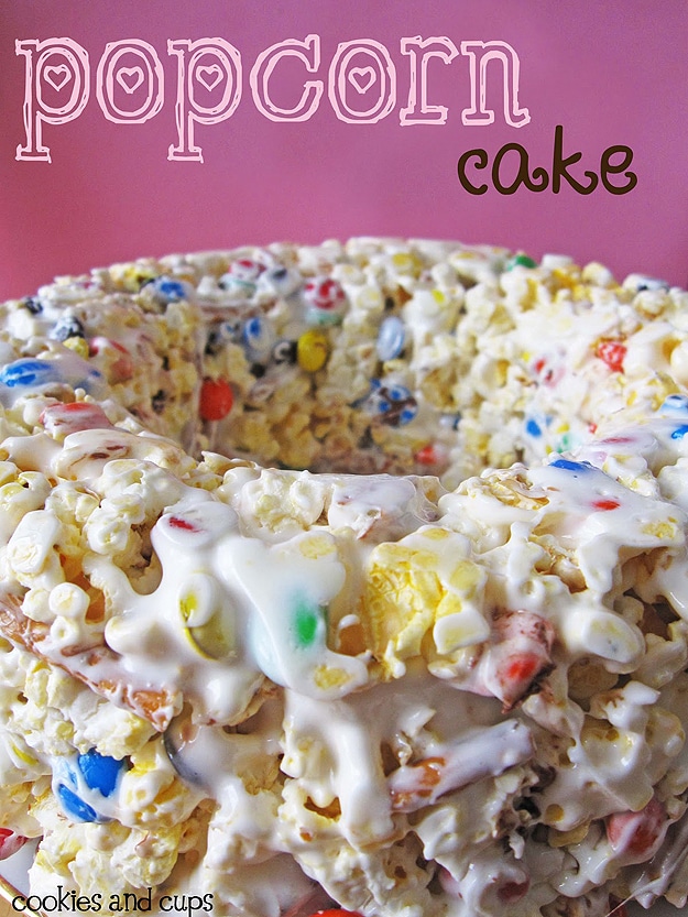 Gooey Sticky Popcorn Cake: The Ultimate Movie Snack