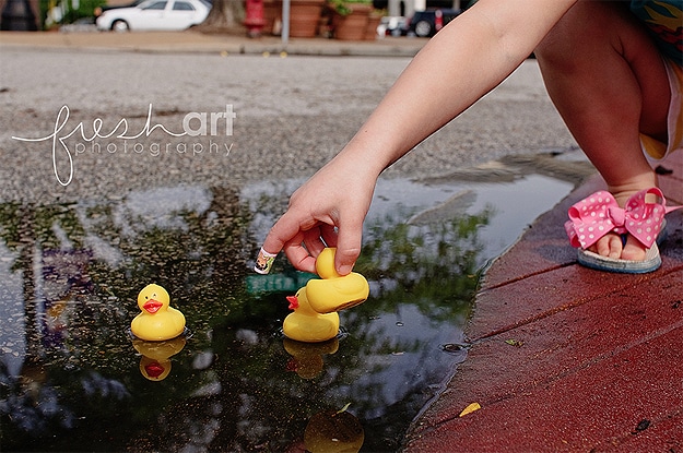 How To: Turn Rain Puddles Into Duck Ponds